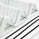 
                    
                      Two-Tone Striped Shower Curtain - Jinchan Home
                    
                  