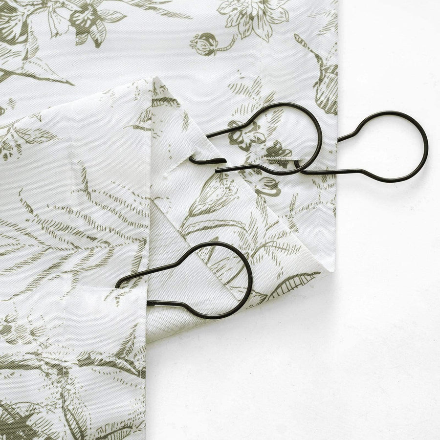 Botanical Floral Shower Curtain - Jinchan Home