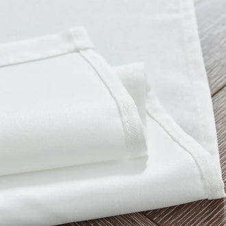 
                    
                      Solid Faux Linen Rod Pocket Kitchen Curtains - Jinchan Home
                    
                  