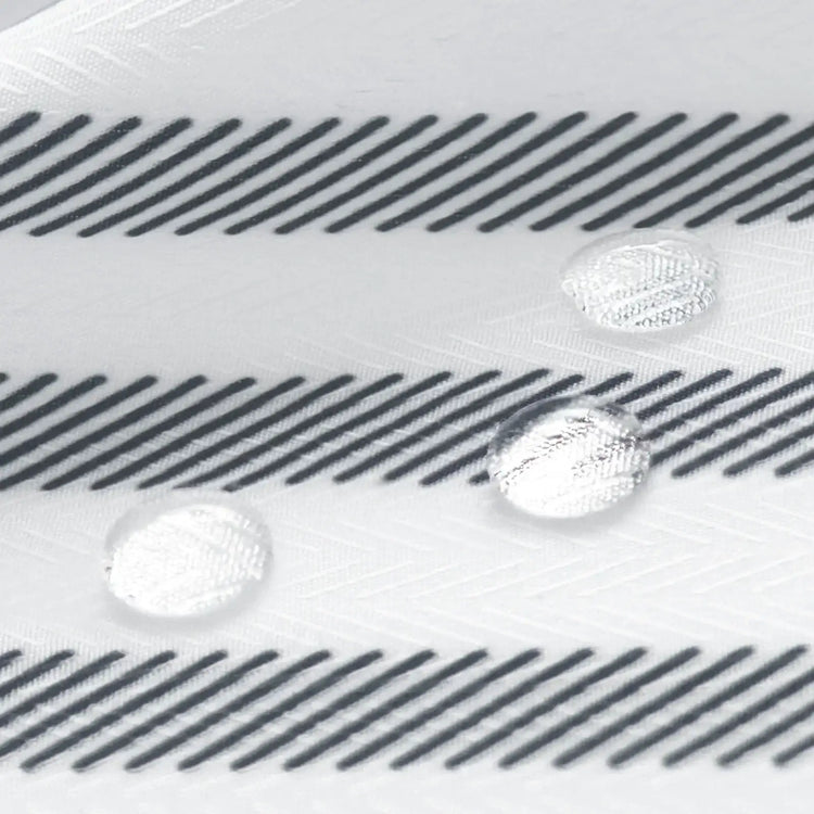 Diagonal Stripe Water-Repellent Shower Curtain - Jinchan Home