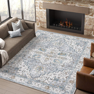 
                    
                      Vintage Persian Medallion Rug - Jinchan Home
                    
                  
