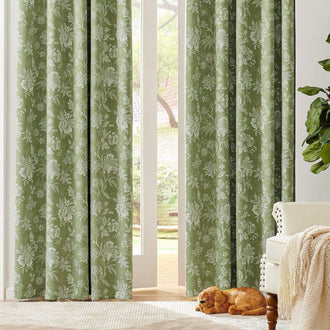 
                    
                      Rosewood Toile Curtains - Jinchan Home
                    
                  
