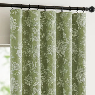 
                    
                      Rosewood Toile Curtains - Jinchan Home
                    
                  