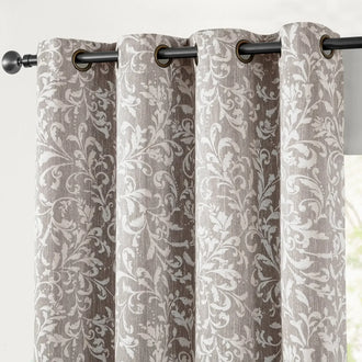 
                    
                      Vintage Scroll Pattern Curtains - Jinchan Home
                    
                  