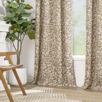 
                    
                      Vintage Scroll Pattern Curtains - Jinchan Home
                    
                  
