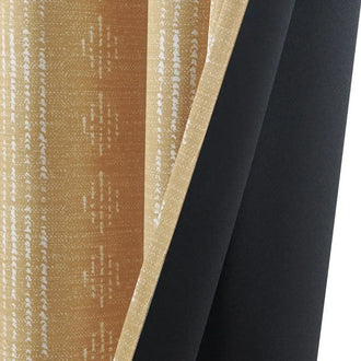 
                    
                      Dark-Toned Boho Geometric Grommet Curtains - Jinchan Home
                    
                  