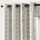 
                    
                      Light-Toned Boho Vertical-Stripe Geometric Grommet Curtains - Jinchan Home
                    
                  