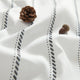 
                    
                      Linen Striped Kitchen Curtains - Jinchan Home
                    
                  