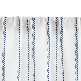 
                    
                      Linen Striped Kitchen Curtains - Jinchan Home
                    
                  