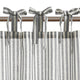 
                    
                      Tie Top Striped Linen Kitchen Curtains - Jinchan Home
                    
                  