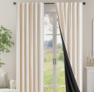 
                    
                      Boho Geometric Jacquard Curtains - Jinchan Home
                    
                  