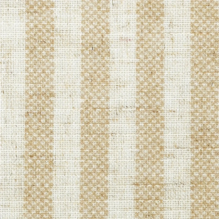 Striped Tab Top Linen Kitchen Curtains - Jinchan Home