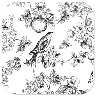 
                    
                      Hand-Drawn Floral Bird Shower Curtain - Jinchan Home
                    
                  