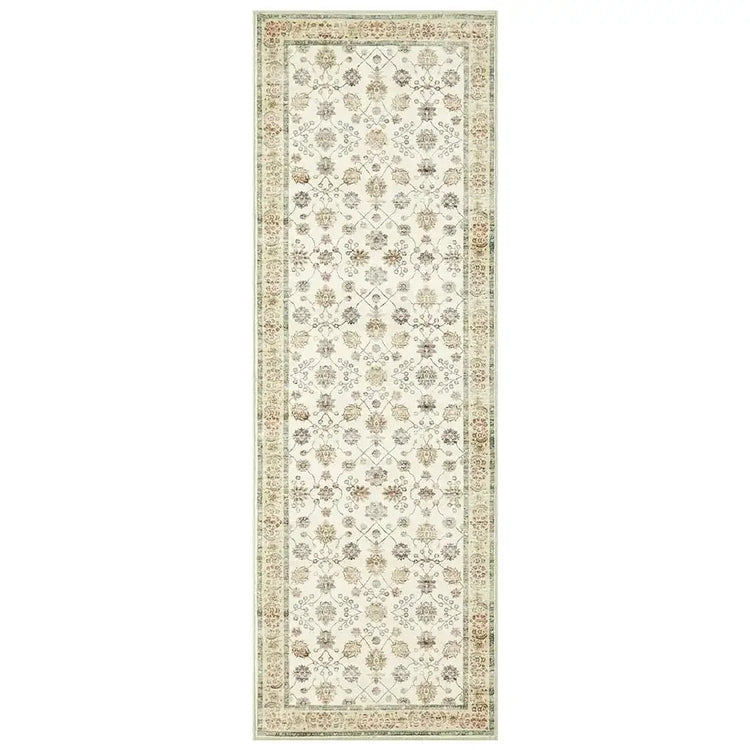 Vintage Floral Medallion Area Rug - Jinchan Home