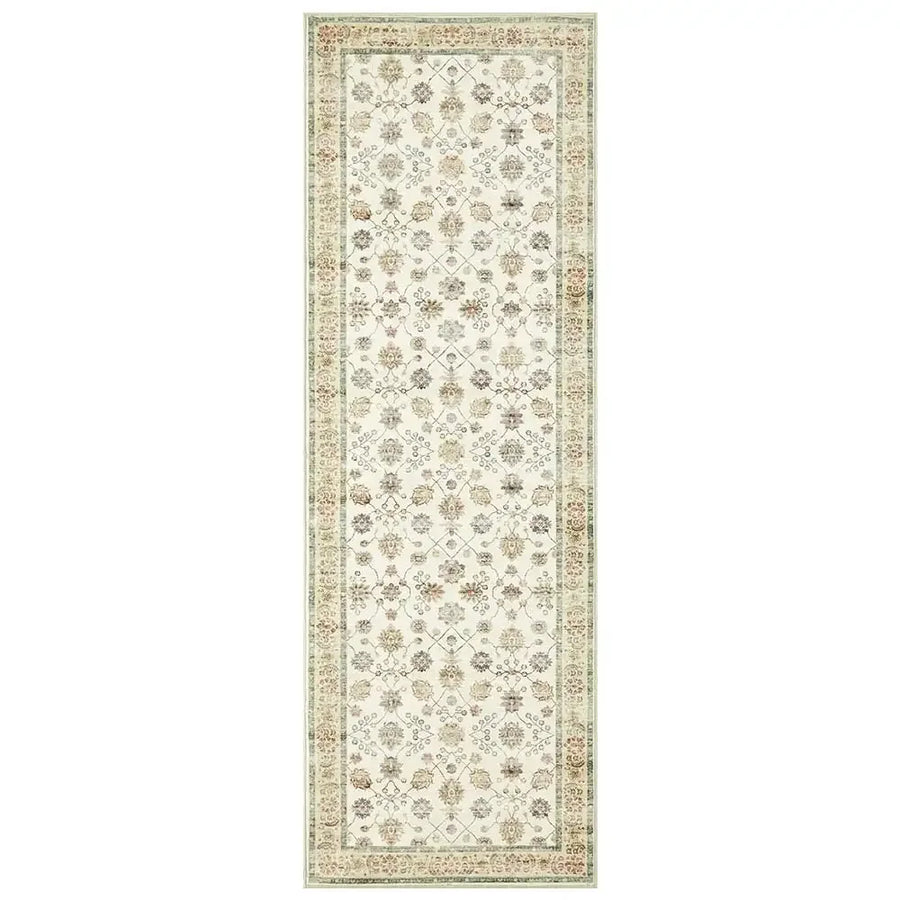 Vintage Floral Medallion Area Rug - Jinchan Home