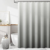 Smooth Gradient Tone Shower Curtain - Jinchan Home