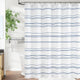 
                    
                      Two-Tone Striped Shower Curtain - Jinchan Home
                    
                  