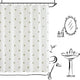 
                    
                      Minimalist Cross Pattern Shower Curtain - Jinchan Home
                    
                  