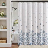 Vintage Bird Floral Shower Curtain - Jinchan Home