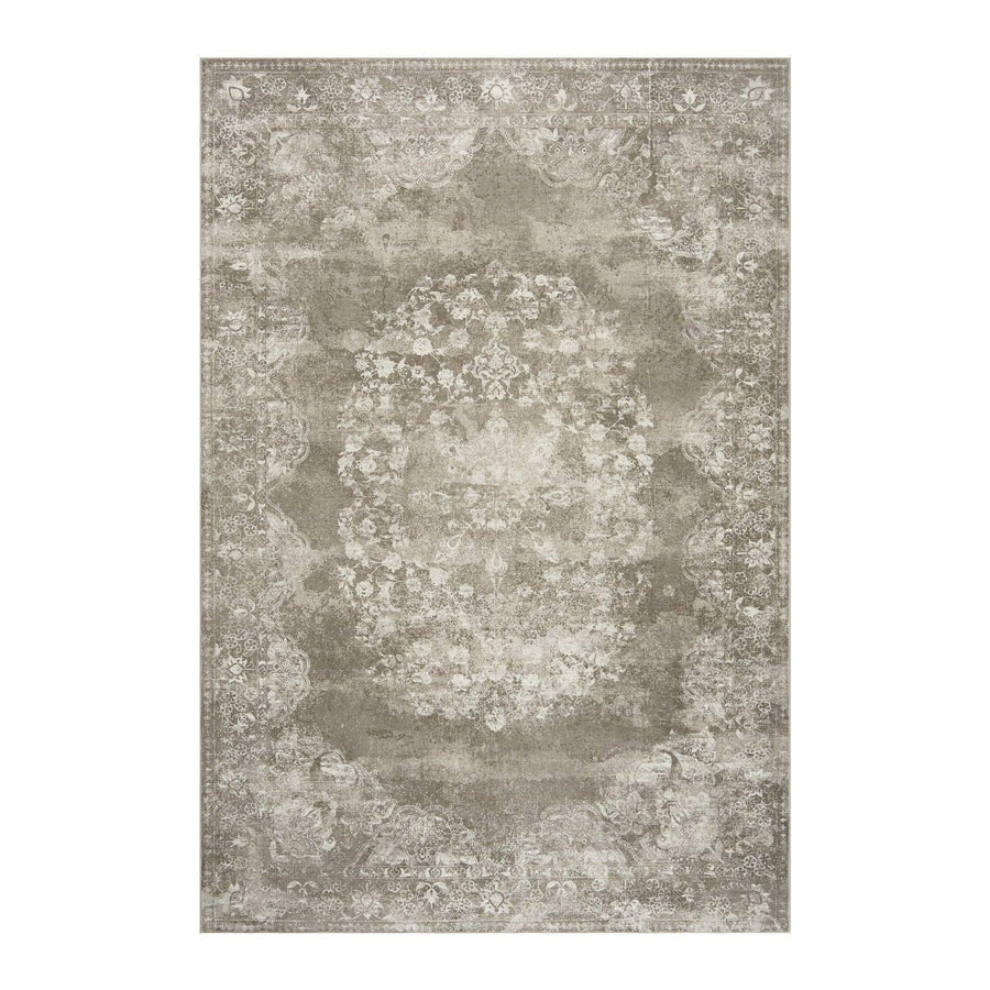 Faded Persian Medallion Area Rug - Jinchan Home