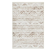 Boho Distressed Tribal Geometric Runner Rug - Jinchan Home