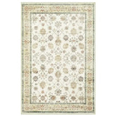Vintage Floral Medallion Area Rug - Jinchan Home