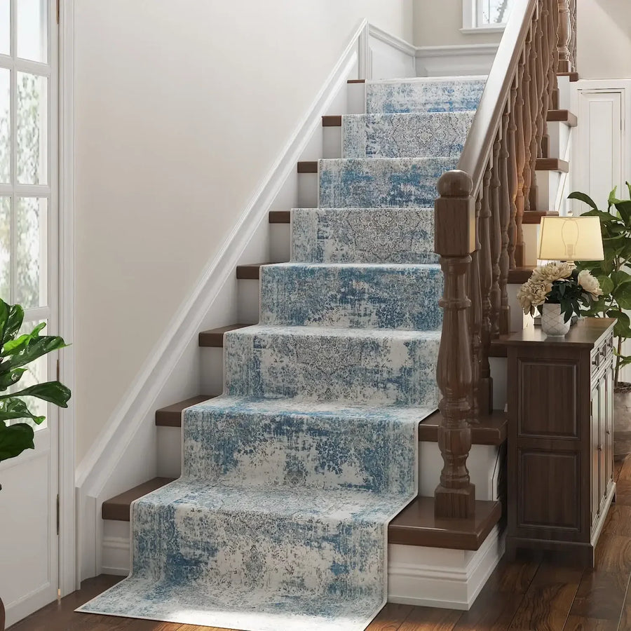Hazy Medallion Rug - Jinchan Home