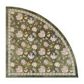 Vintage Floral Butterfly Botanical Area Rug - Jinchan Home