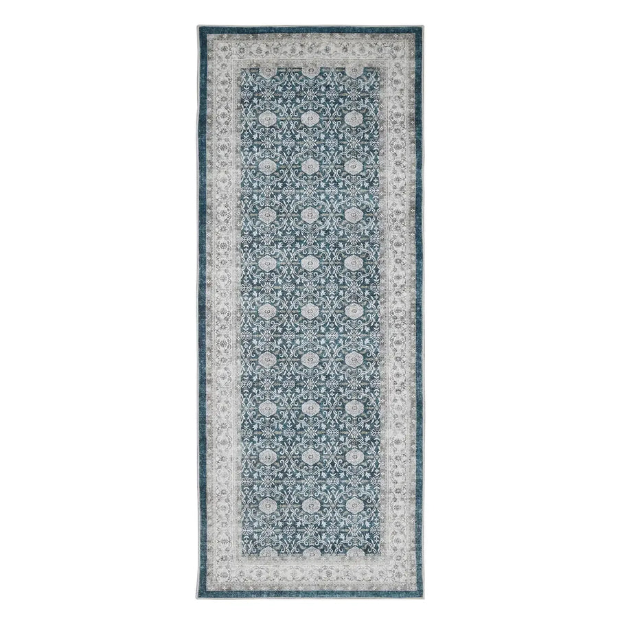 All Over Floral Pattern Vintage Persian Medallion Rug - Jinchan Home