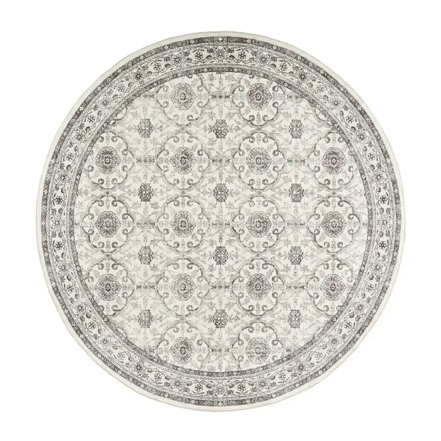 All Over Floral Pattern Vintage Persian Medallion Rug - Jinchan Home