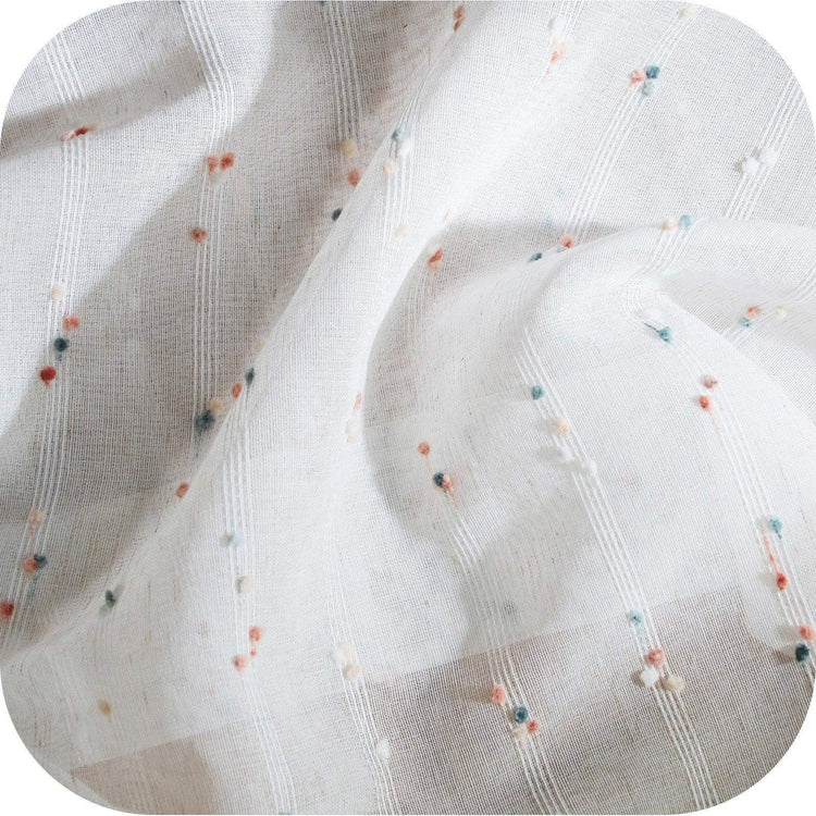 Semi Sheer Kitchen Curtains - Jinchan Home
