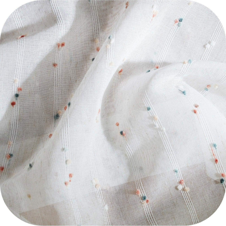 Semi Sheer Kitchen Curtains - Jinchan Home