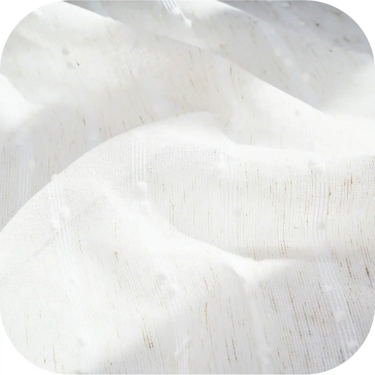Semi Sheer Kitchen Curtains - Jinchan Home