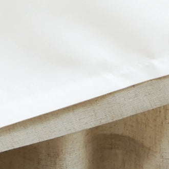 
                    
                      Solid Linen Blend Lined Curtains - Jinchan Home
                    
                  