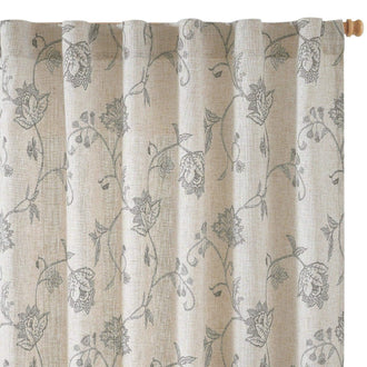 
                    
                      Poly-Linen Cross-Textured Iris Printed Curtains - Jinchan Home
                    
                  