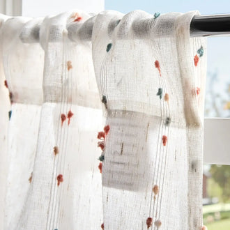 
                    
                      Semi Sheer Kitchen Curtains - Jinchan Home
                    
                  