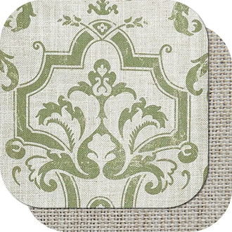 
                    
                      Linen Damask Medallion Valance - Jinchan Home
                    
                  
