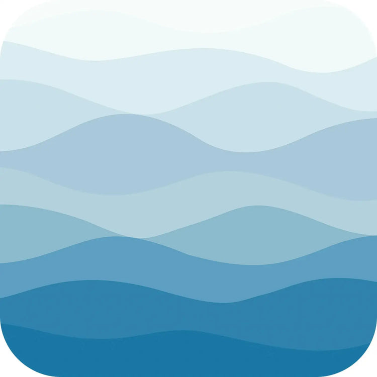 Soft Ombre Ripple Shower Curtain - Jinchan Home