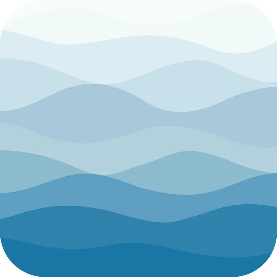 Soft Ombre Ripple Shower Curtain - Jinchan Home