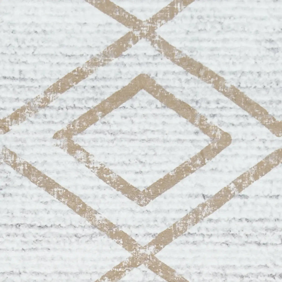 Distressed Diamond Rug - Jinchan Home