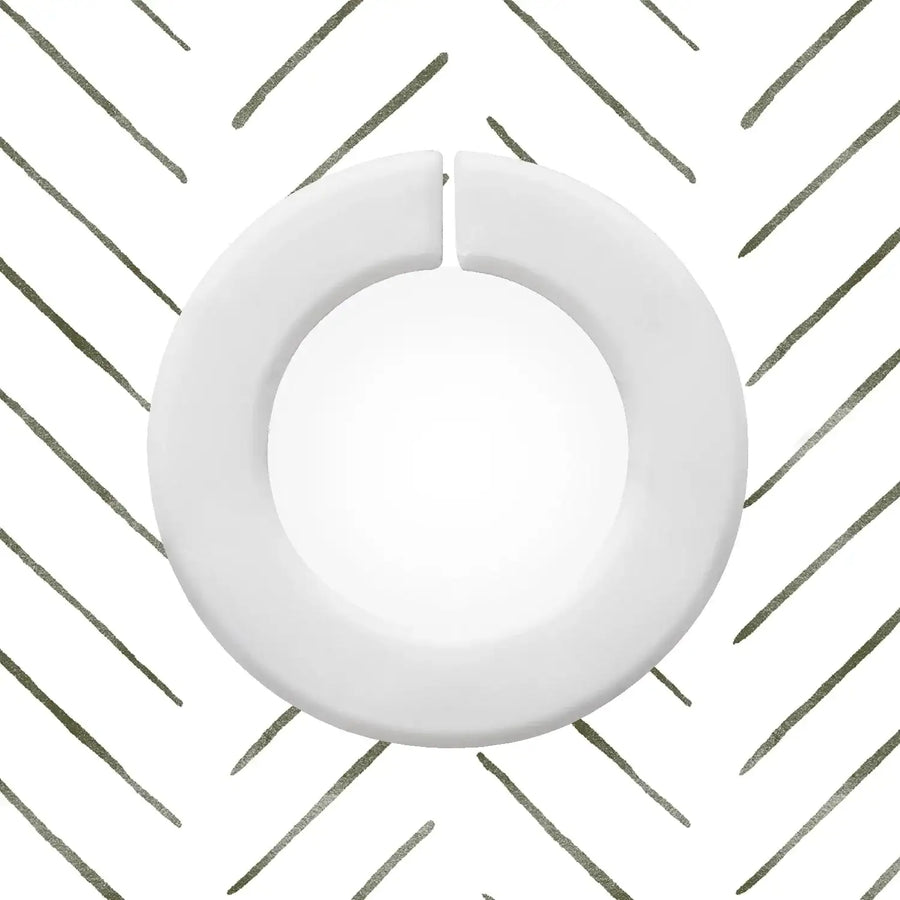 Hand-Drawn Herringbone Grommet-Top Shower Curtain - Jinchan Home