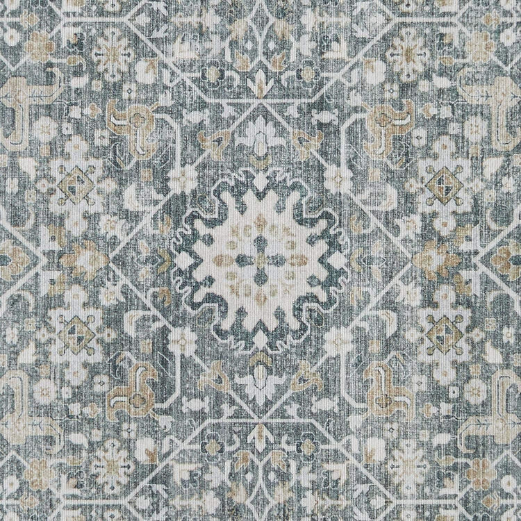 Persian-Style Scattered Medallion Rug - Jinchan Home