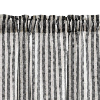 
                    
                      Colorful Striped Linen Wood Ear Edge Kitchen Curtains - Jinchan Home
                    
                  