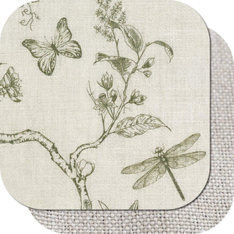 
                    
                      Botanical Butterfly Print Linen Valance - Jinchan Home
                    
                  