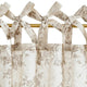 
                    
                      Vintage Vine Floral Sheer Tie-Top Kitchen Curtains - Jinchan Home
                    
                  