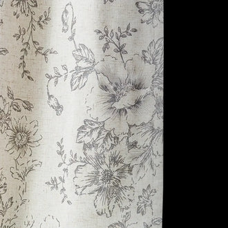 
                    
                      Linen Blend Floral Blackout Curtains - Jinchan Home
                    
                  