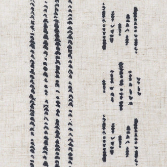 Boho Linen Back Tab Kitchen Curtains - Jinchan Home