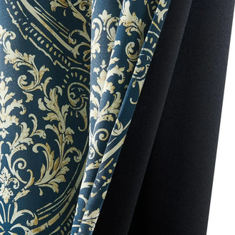 
                    
                      Damask Pattern Grommet Curtains - Jinchan Home
                    
                  