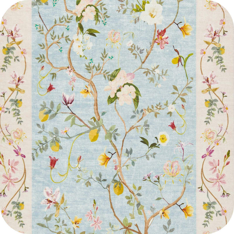 Floral Vine Rug - Jinchan Home