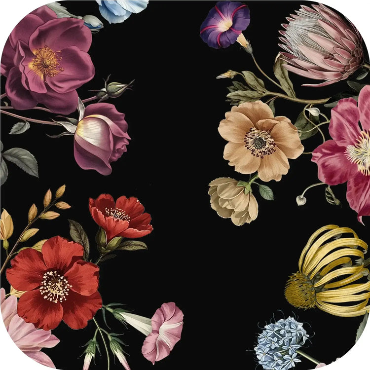 Hannah Vintage Floral Blackout Curtains - Jinchan Home